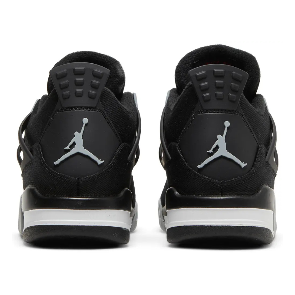 Jordan 4 Retro Black Canvas (GS)