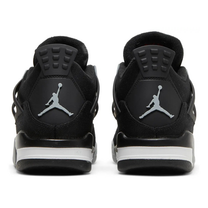 Jordan 4 Retro Black Canvas (GS)