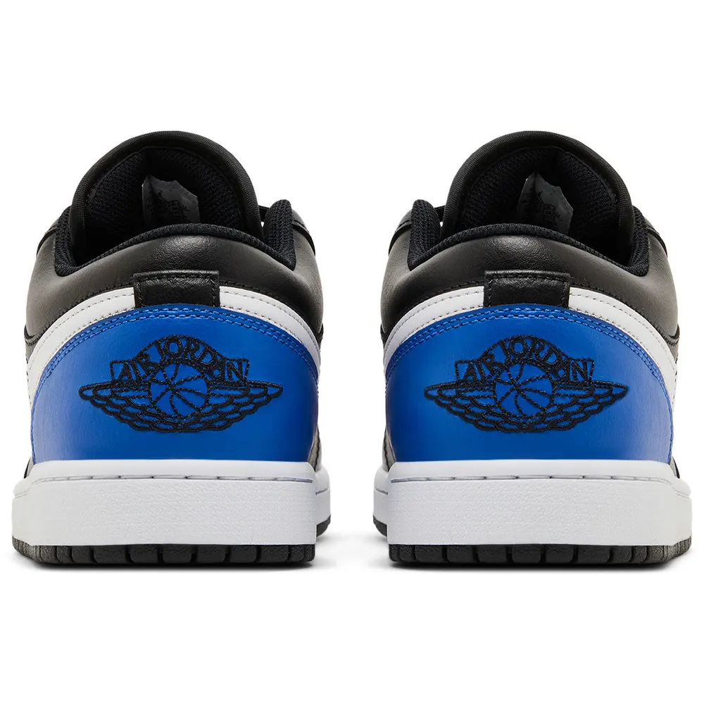 Jordan 1 Low Black Royal Toe