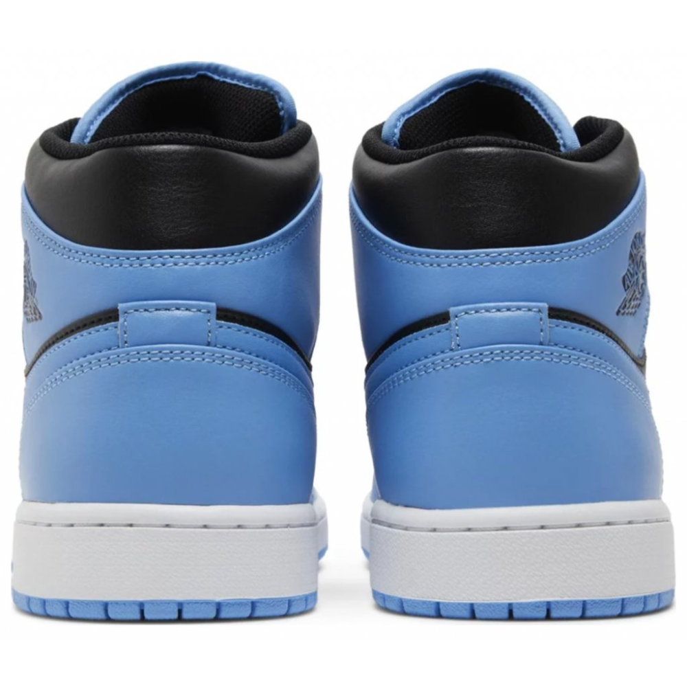 Jordan 1 Mid University Blue Black