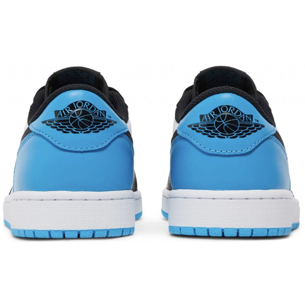 Jordan 1 Retro Low OG Black Dark Powder Blue
