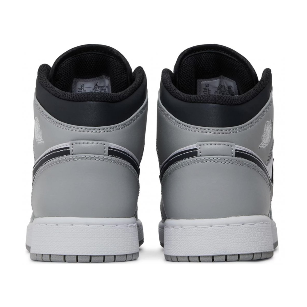 Jordan 1 Mid Light Smoke Grey (GS)