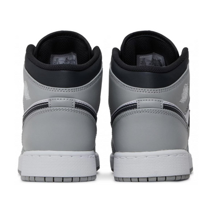 Jordan 1 Mid Light Smoke Grey (GS)
