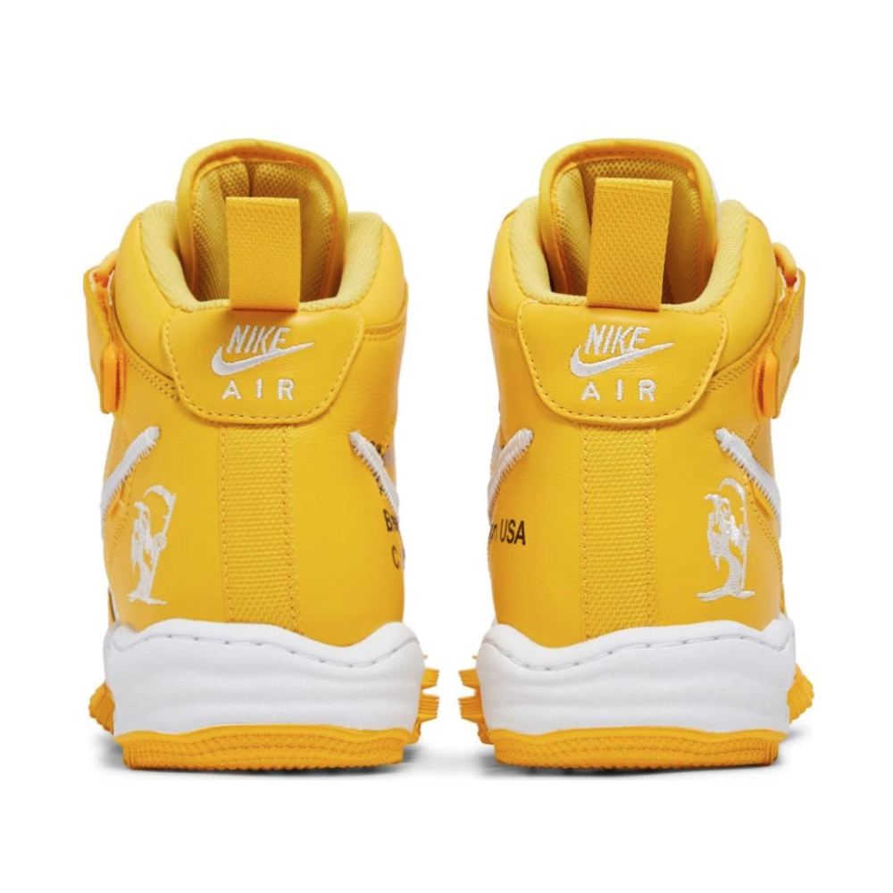 Nike Air Force 1 Mid SP Off-White Varsity Maize