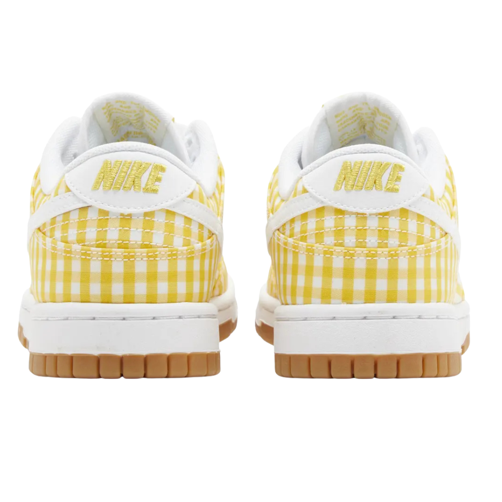 Nike Dunk Low Yellow Gingham