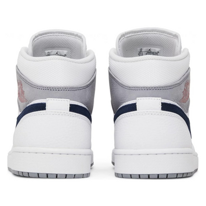 Jordan 1 Mid Paris White