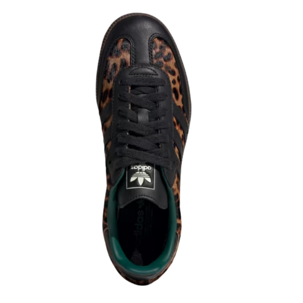 Adidas Samba OG Black Green Leopard