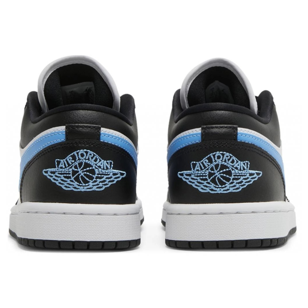 Jordan 1 Low Black University Blue White