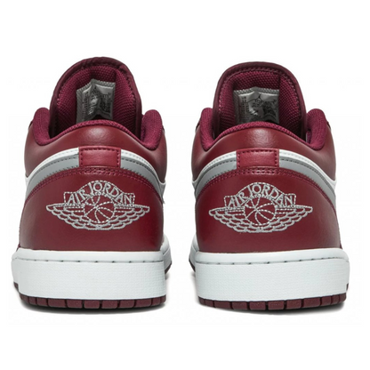 Jordan 1 Low White Bordeaux