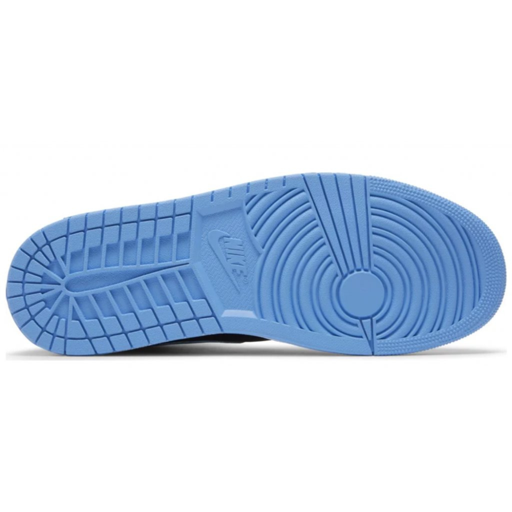 Jordan 1 Mid University Blue Black