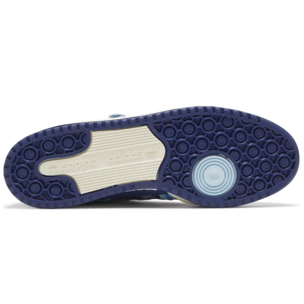 Adidas Forum 84 Low Bape k 30. výročiu - modrá maskáčová