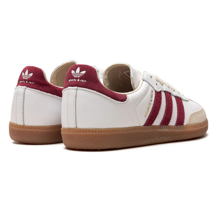 Adidas Samba OG Sporty & Rich White Core Burgundy