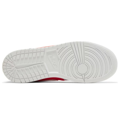 Jordan 1 Mid SE Biela Čierna Infračervená (GS)