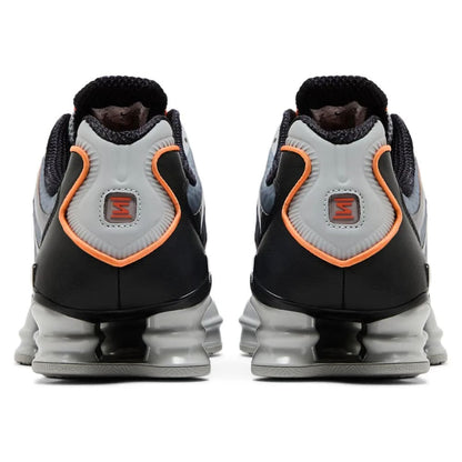 Nike Shox TL Light Smoke Grey Black Bright Mandarin