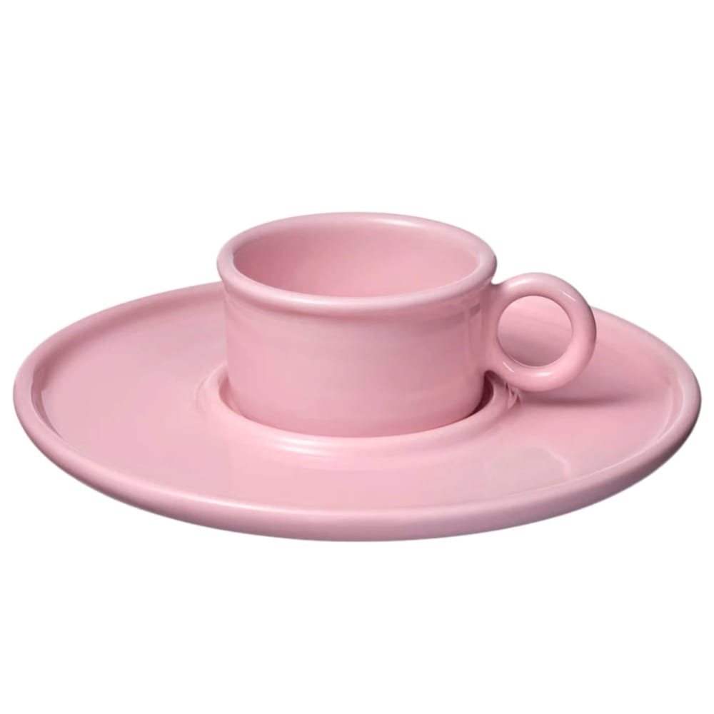 IKEA X Gustaf Westman Vinterfint Cup and Saucer Pink