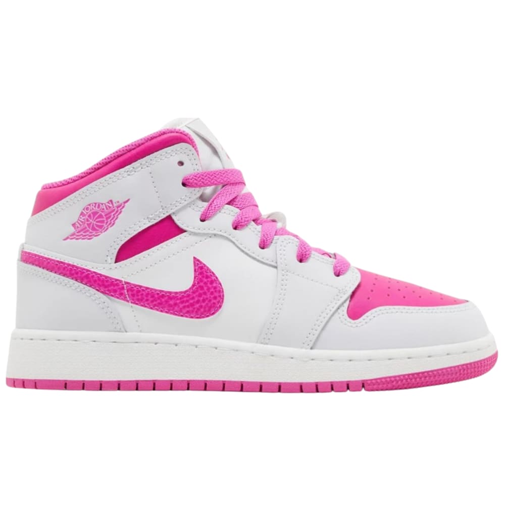 Jordan 1 Mid Fire Pink (GS)
