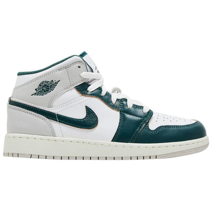 Jordan 1 Mid SE Oxidized Green (GS)