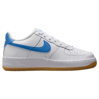 Nike Air Force 1 Low White Gum Light Brown Blue Beyond (GS)