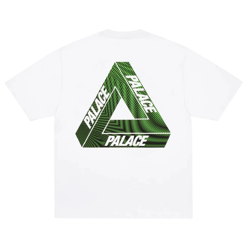 Palace Tri-Vex T-Shirt White/Green