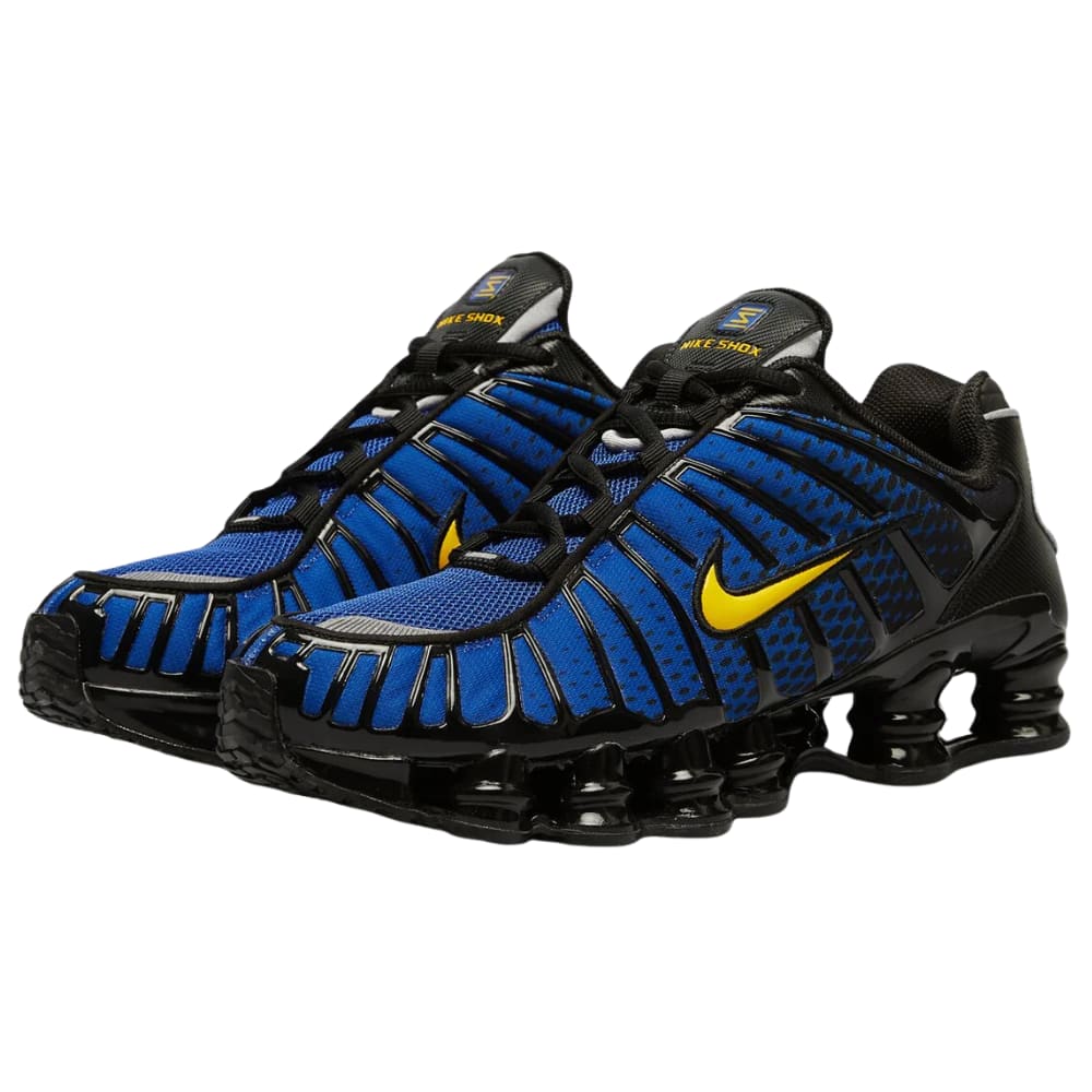 Nike Shox TL Black Lyon Blue Varsity Maize