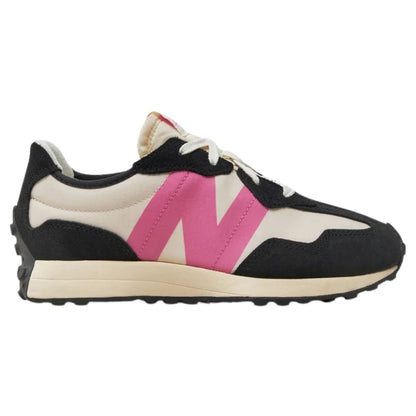 New Balance 327 Black Real Pink (GS)