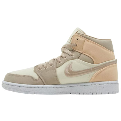 Jordan 1 Mid SE Canvas Khaki (Women's)
