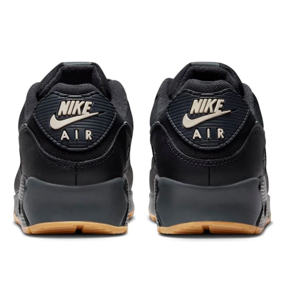 Nike Air Max 90 Black Smoke Grey Gum Reflective