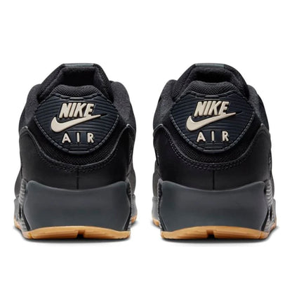Nike Air Max 90 Black Smoke Grey Gum Reflective