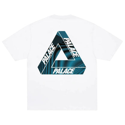 Palace Tri-Vex T-Shirt White/Blue