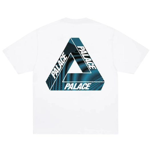 Palace Tri-Vex T-Shirt White/Blue