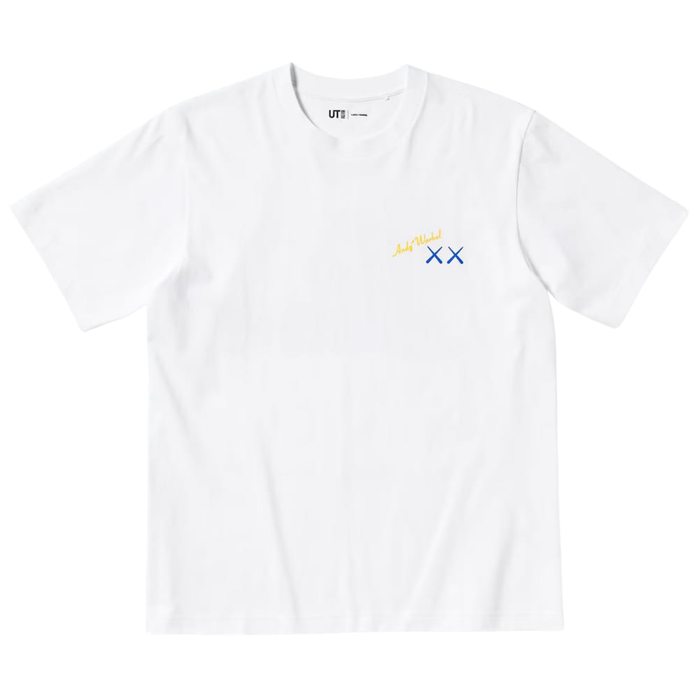 KAWS x Uniqlo Warhol UT Graphic T-shirt White