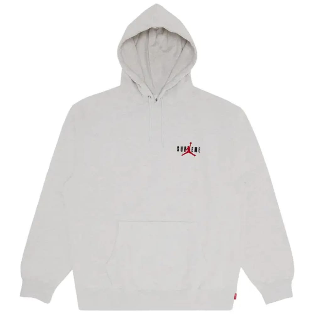 Supreme Jordan Hooded Sweatshirt (FW24) Ash Grey