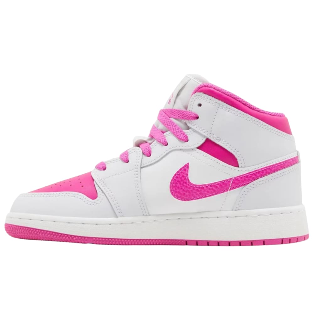 Jordan 1 Mid Fire Pink (GS)