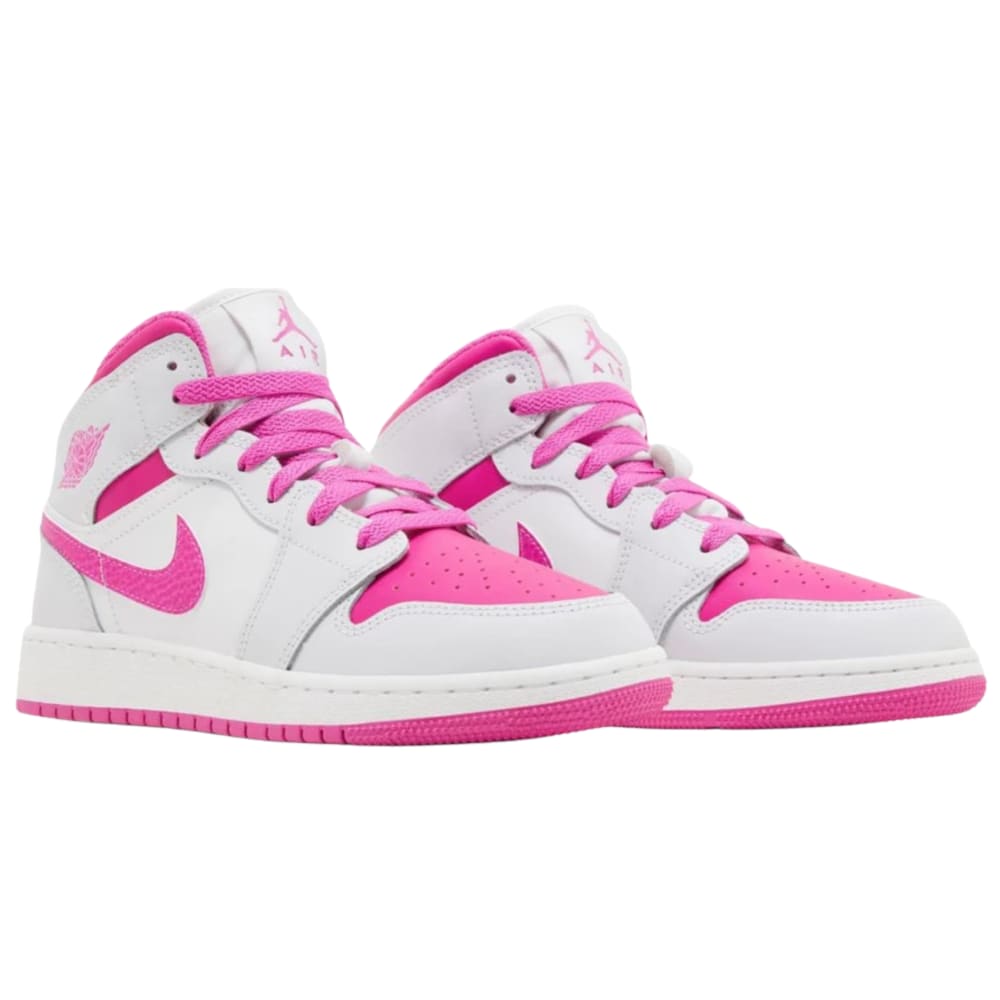 Jordan 1 Mid Fire Pink (GS)