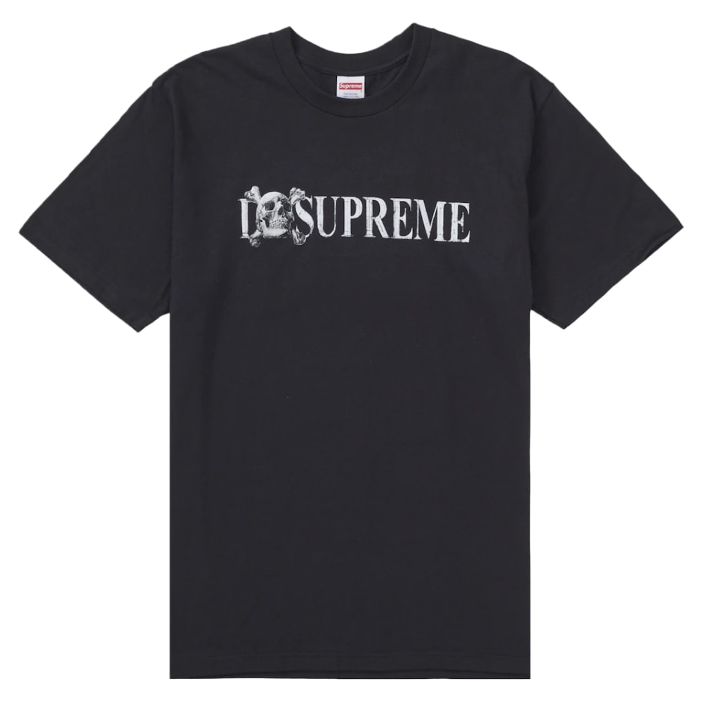 Supreme Skull Tee Black