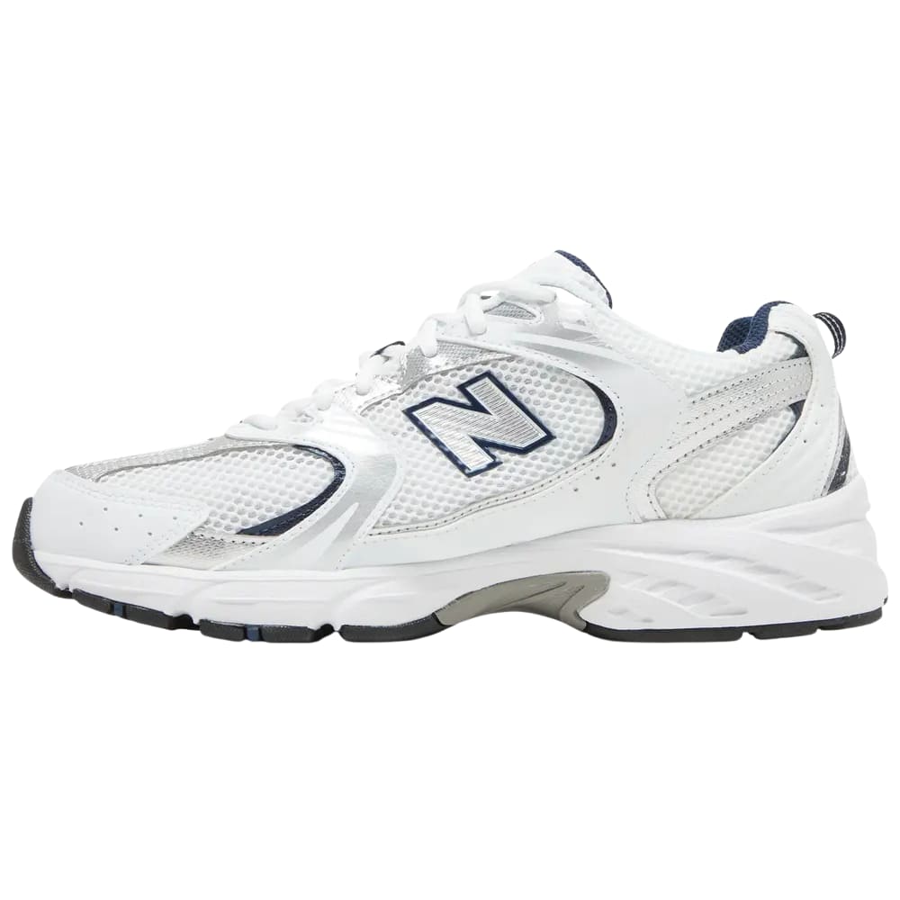 New Balance 530 White Silver Navy