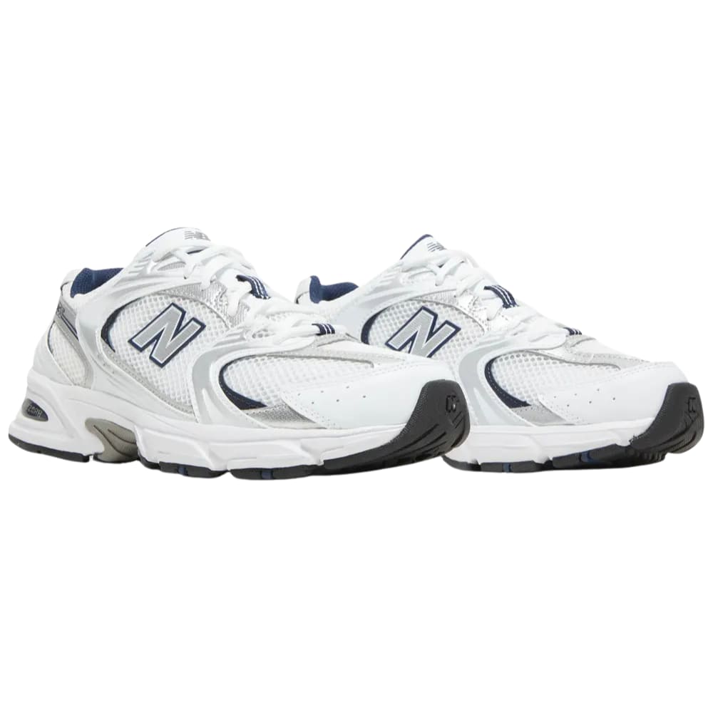 New Balance 530 White Silver Navy
