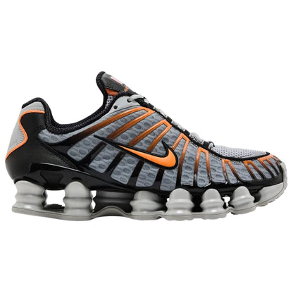 Nike Shox TL Light Smoke Grey Black Bright Mandarin