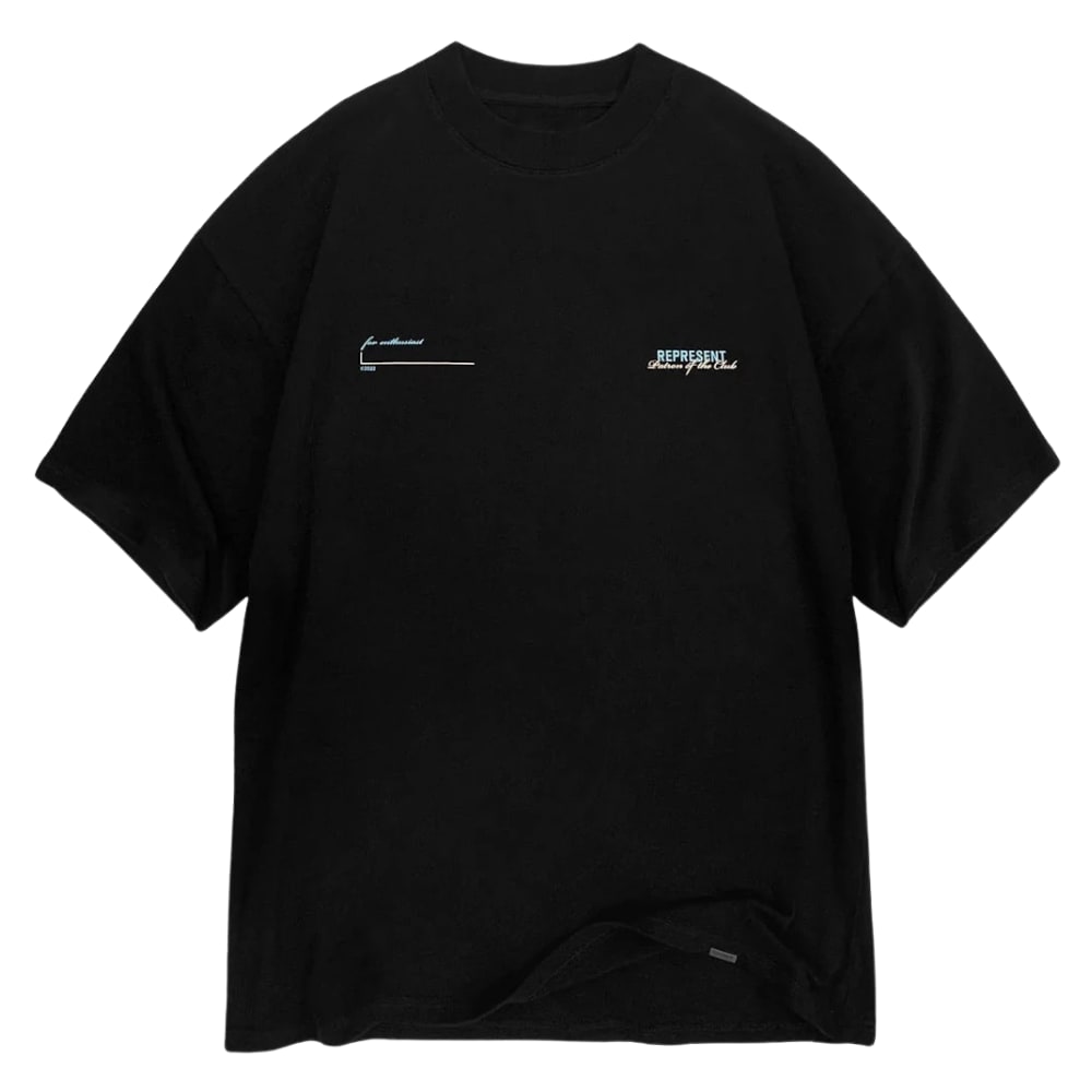 Represent Patron Of The Club Tee Black