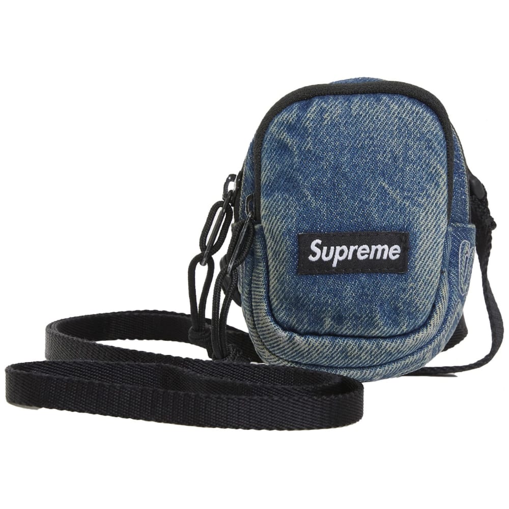 Supreme Denim Mini Utility Bag Washed Indigo