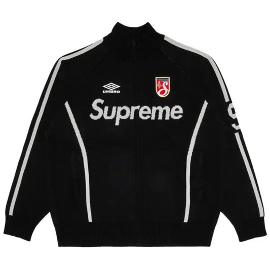 Supreme Umbro Zip Up Sweater Black