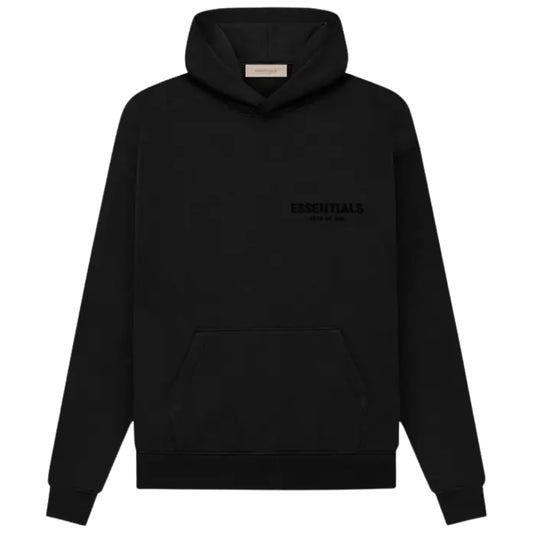 Fear of God Essentials Pull-Over Hoodie (SS21) Black/Stretch Limo