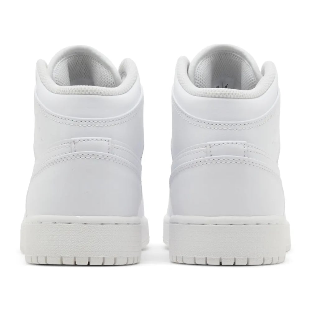 Jordan 1 Mid Triple White (2023) (GS)