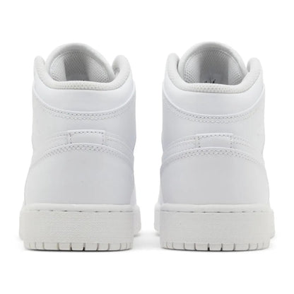 Jordan 1 Mid Triple White (2023) (GS)