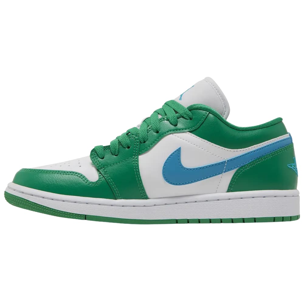 Jordan 1 Low Lucky Green Aquatone (Women's)
