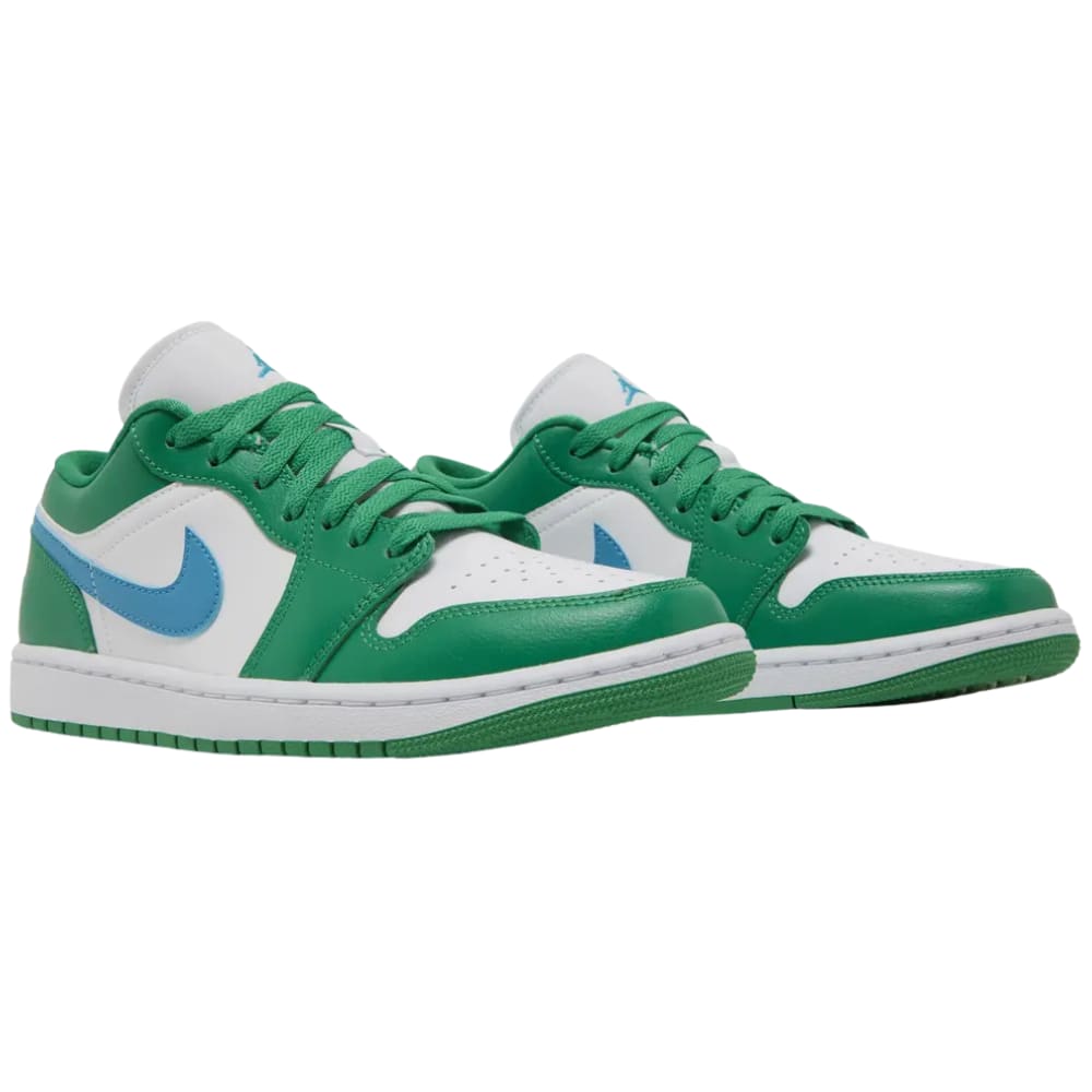 Jordan 1 Low Lucky Green Aquatone (Women's)