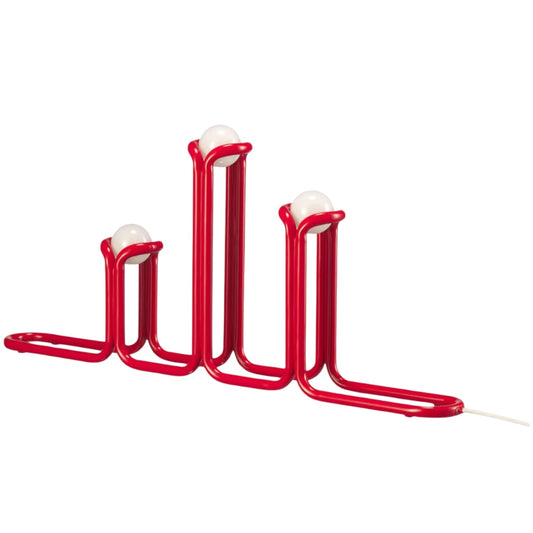 IKEA X Gustaf Westman STRÅLA Led Candelabra (US Plug) Red