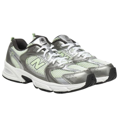 New Balance 530 Dark Silver Metallic Melon Water (GS)