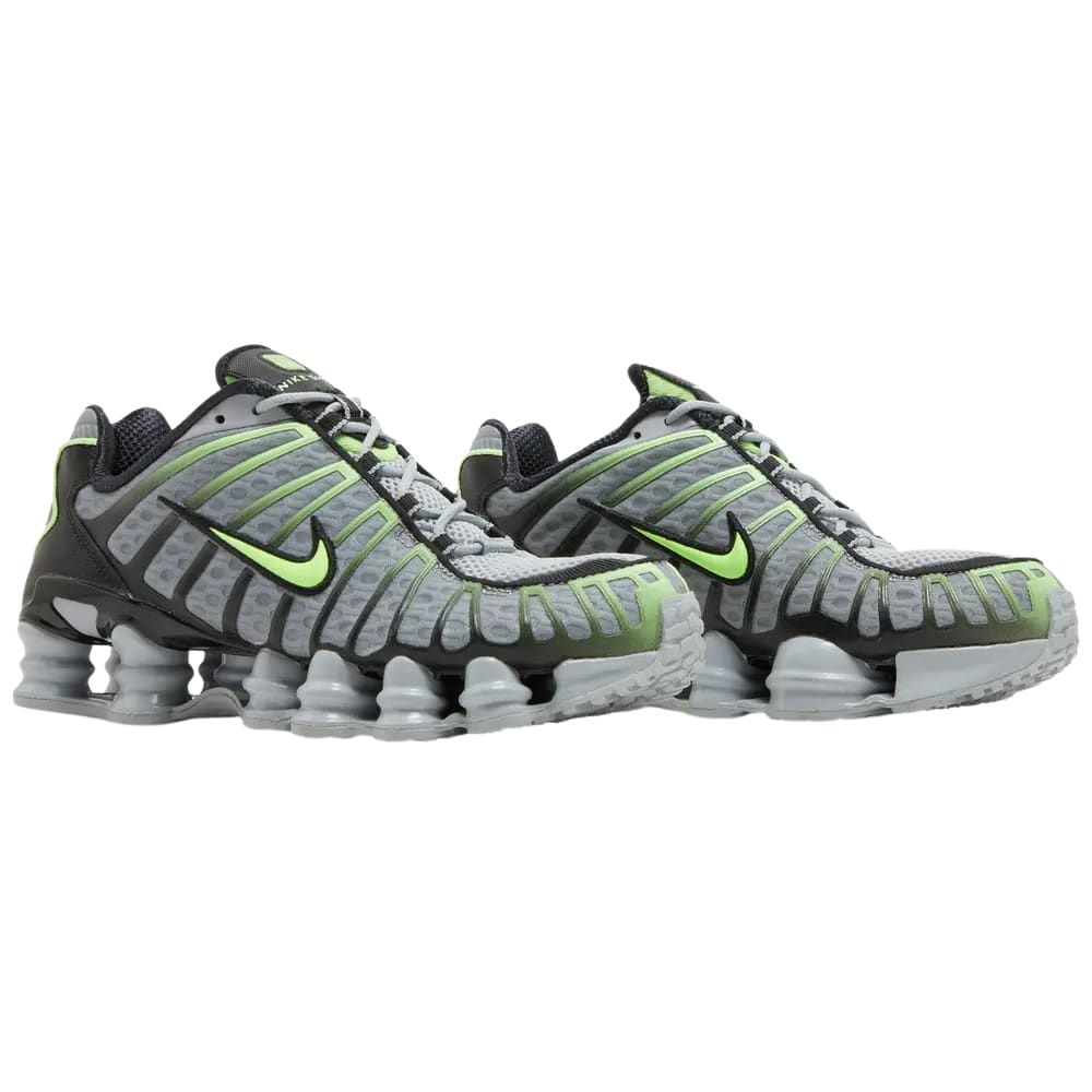Nike Shox TL Wolf Grey Lime Blast