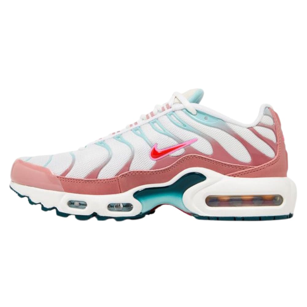 Nike Air Max Plus White Red Stardust Jade Ice Siren Red (GS)
